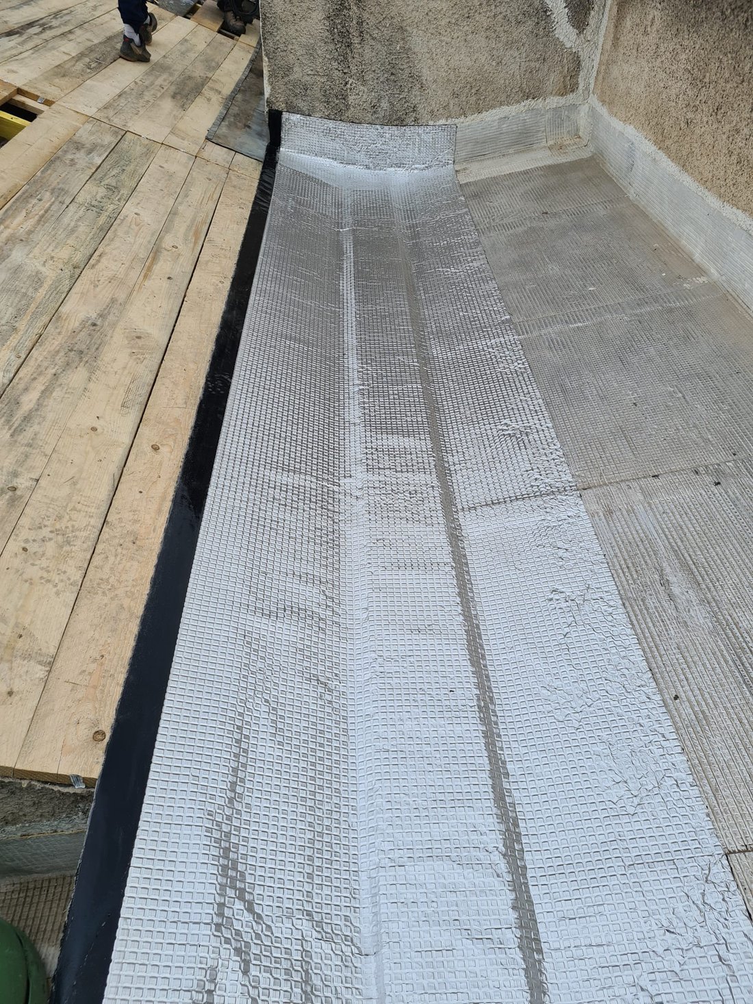 Toiture en bac acier neuve
